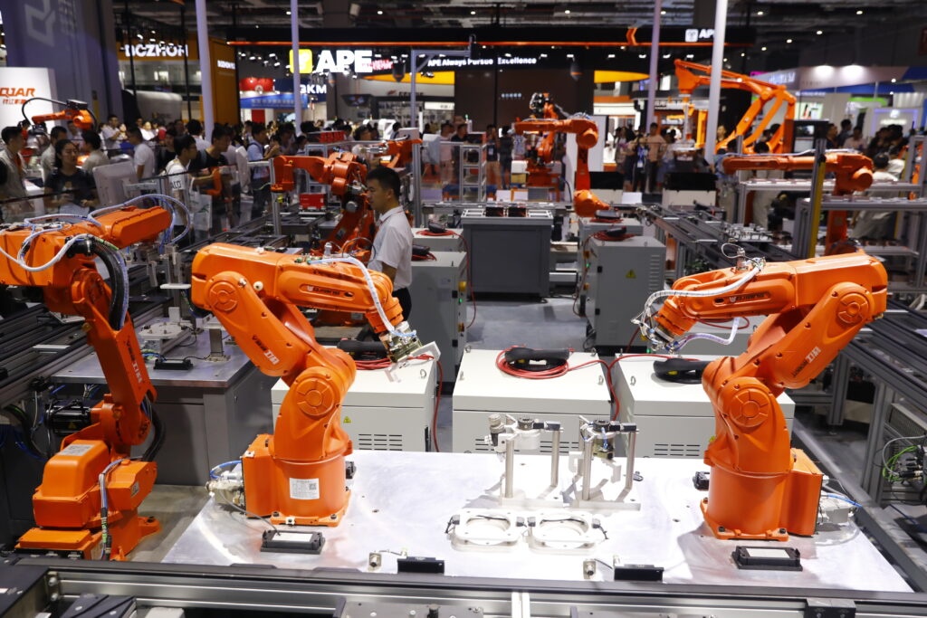 中国、重点10分野でロボットの活用促進