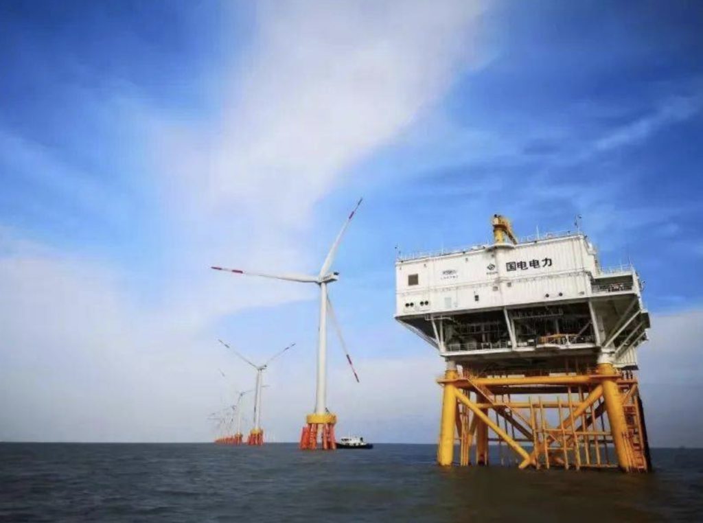 中国で洋上風力発電への投資活発、政策支援追い風